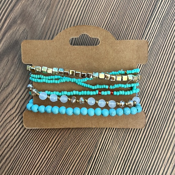 🧿 NWT Mediterranean Inspired Bracelets Bundle Evil Eye Protection 🧿 - Picture 2 of 3